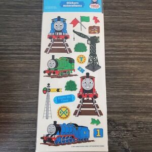 Thomas the Train Engine Stickers Railway Clear Mylar NOS Vintage 2005 SandyLion